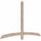 Ekena Millwork Bellingham Smooth Timber Gable Bracket, Douglas Fir, 72"W x 45"H x 1 1/2"D x 3 1/2"F, 15/12 Pitch GBW072X45X0204BEL00SDF - alternate 2